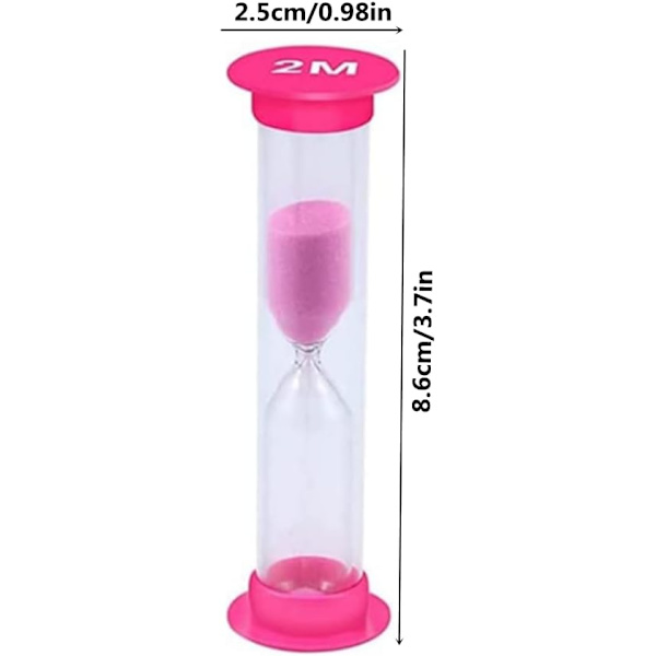 Timeglass, Kjøkken Timeglass Te-Timer 30s/1min/2min/3min/5min