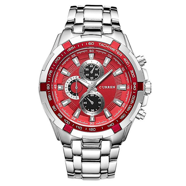 Curren 8023 Men Rostfritt stål Analog Sport Quartz Watch DXGHC