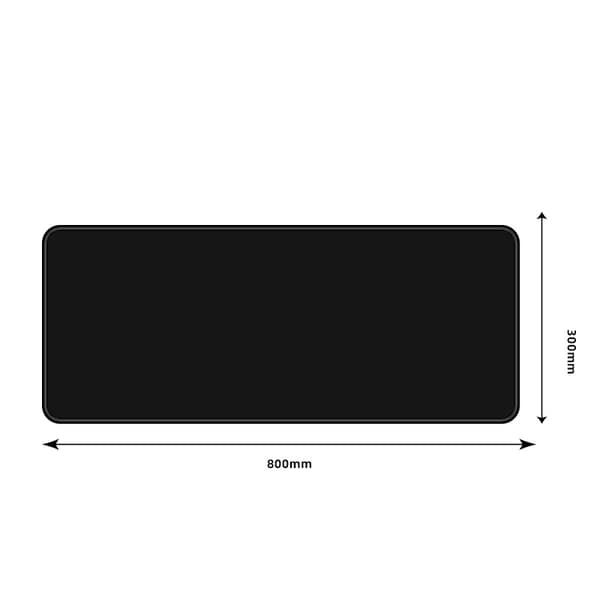 Spillmatte for Gaming - 800 x 300 mm - Gamer-spillmatte - Spesial Overflate