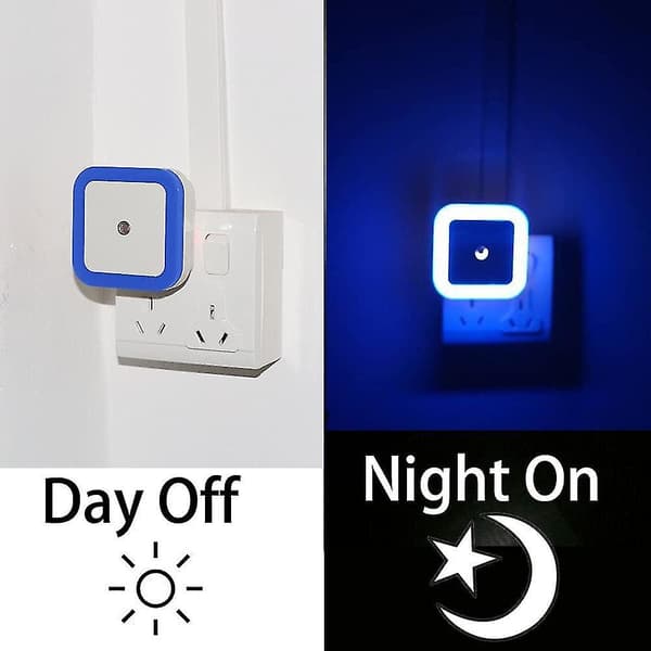 Dww-led Night Light Plug In Night Light Blue Light With Smart DXGHC