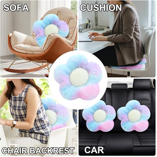 Blomkudde 35cm Stolkuddar Sittkudde Tatami Kudde DXGHC