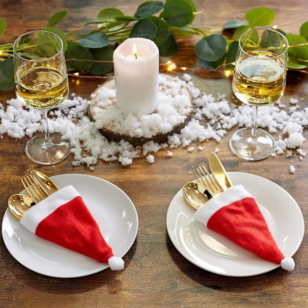 20 Mini Jultomteluvor, Bestickpåse (12cm) - Mini Jul DXGHC