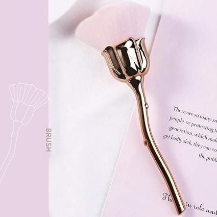 Neglekunst Støvbørste Til Manicure Rosehovedbørste Blushpulver Bru