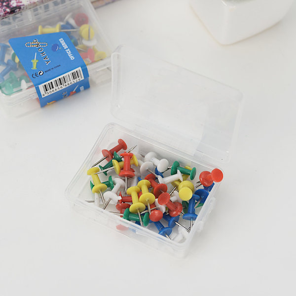 5 Ask med Färgade I-formade Spikar - Kreativt Nytt Material I-formade Spikar