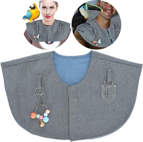 Parrotträning Axelkappa, Anti-Repskydd för Papegoja