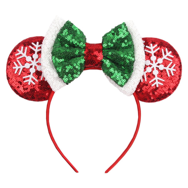 3 stk. Julepynt Hodebånd Mickey Barn Hodebånd