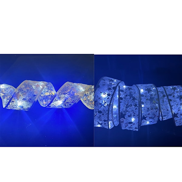 2 st 5M LED-bandjul för jul, LED-bandjul för julgran, Lac