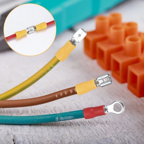 Elektriske Krympeterminaler, Han- og Hun-elektriske Stik