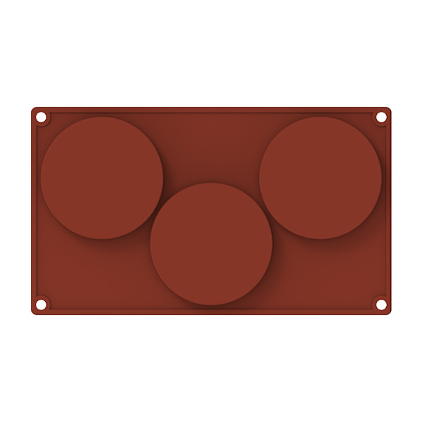 2 stk Chokoladeform Cylindrisk Silikonkage DIY Form
