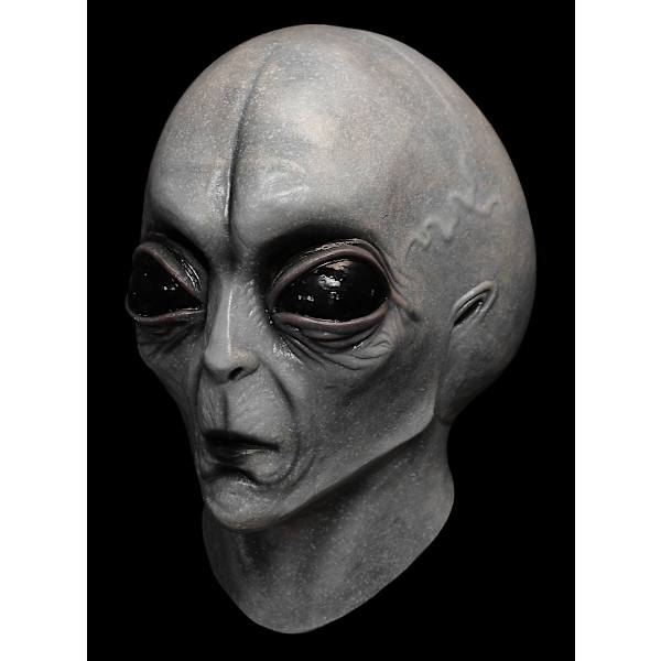 1 st Area 51 Alien Grå Mask för Vuxna