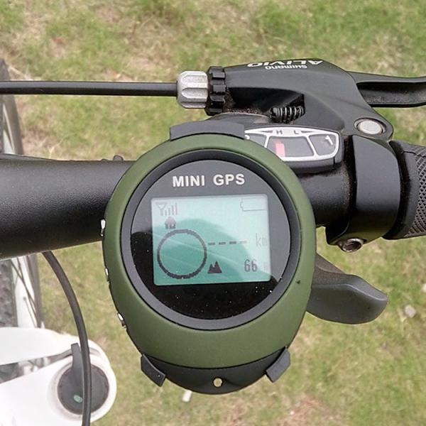 Mini GPS-navigering, bärbar utomhusplatsfinder spårningshand