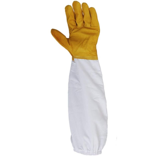 1 Par Bikupautrustning Fårskinn Handskar Vit Polyester C
