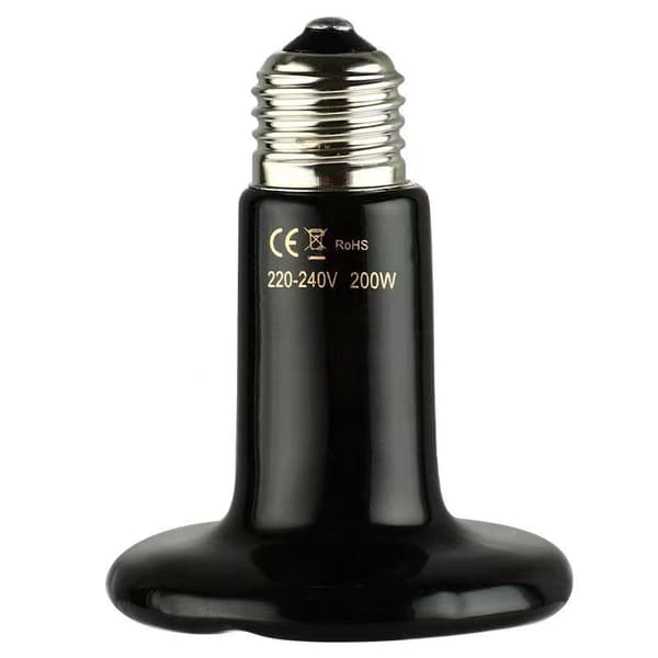 200W Infrarød Varmelamper Lampe Lys AC220V Keramisk Isolasjon DXGHC