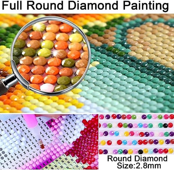 Diamantmaleri Sæt til Voksne, 5D Diamantmaleri Sommerfugl T