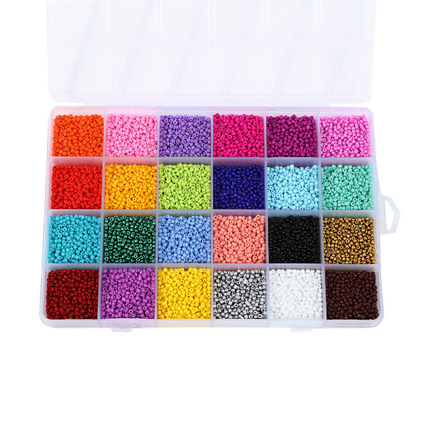 4000 Engros Pony Perler, Multifarvede Armbåndsperler, Perler til