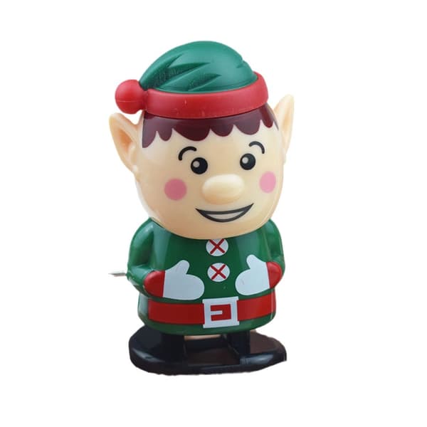 Klok på kæde Q version gående shaker hoved elf, gående elf