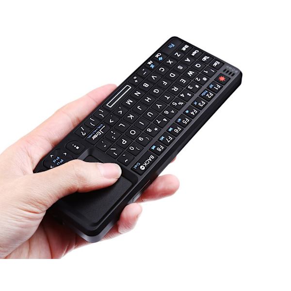 Mini 2.4Ghz Trådlöst Tangentbord med Touchpad för PC, Pad, Xbox 360