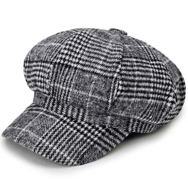 Höst & vinter ny dammode åttkantig hatt höst koreansk