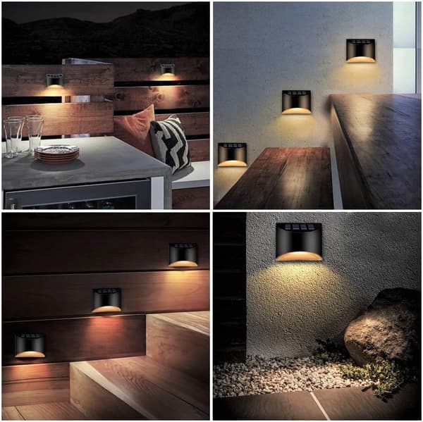 Solcellehegnlys Solcellehavelys Udendørs LED-lys Sol DXGHC