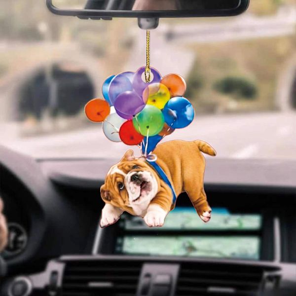 2 st Bilhängande Dekorationer Färgglada Ballonger Bilinredning Deco
