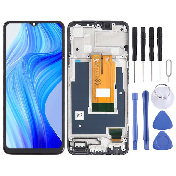LCD + Touch Screen med Ram för Realme C30 DXGHC