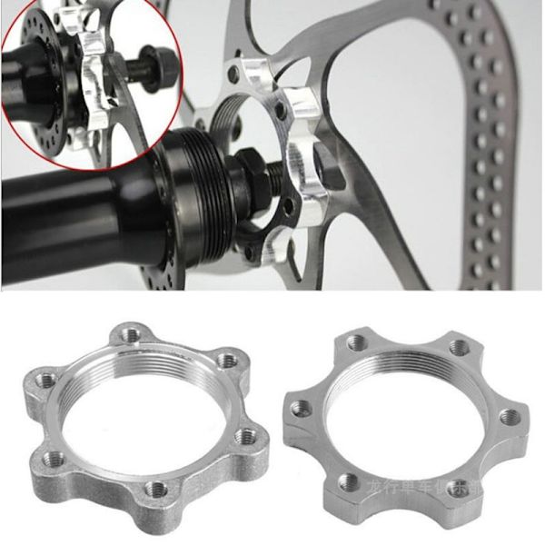4-pak Cykel Skiveflanger Skivebremse Skive 44MM 6-huls Tråd Mod