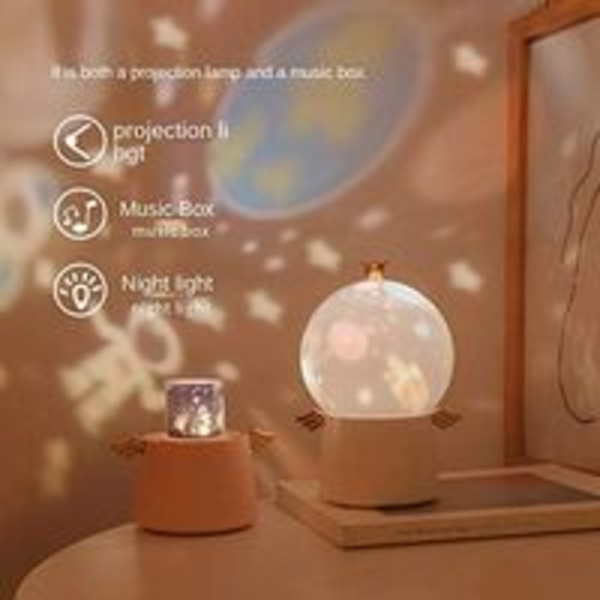 Engle-vagt drøm stjernehimmel projektion musik LED lys slør