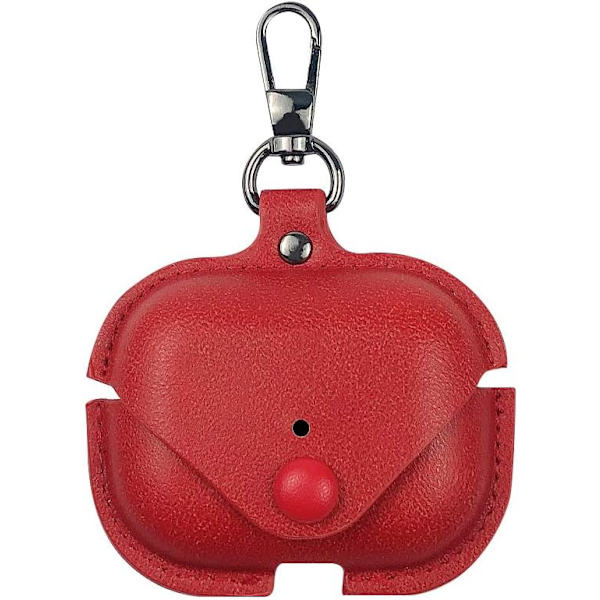 AirPods 3 3. generation etui cover 2021 læder med nøglering, S