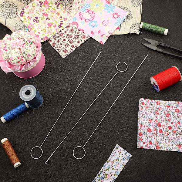 4 stk Sy Loop Turner Hook Lang Loop Turner Verktøy med Lås for