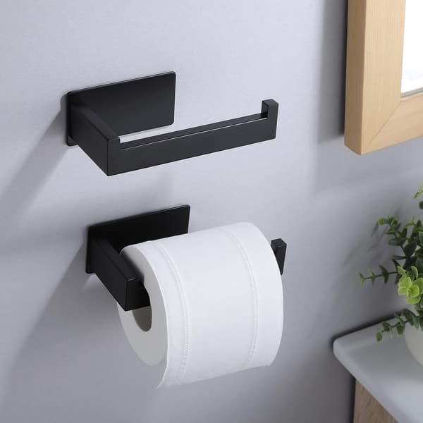 2 kpl itseliimautuvaa wc-paperitelinettä, seinäkiinnitys