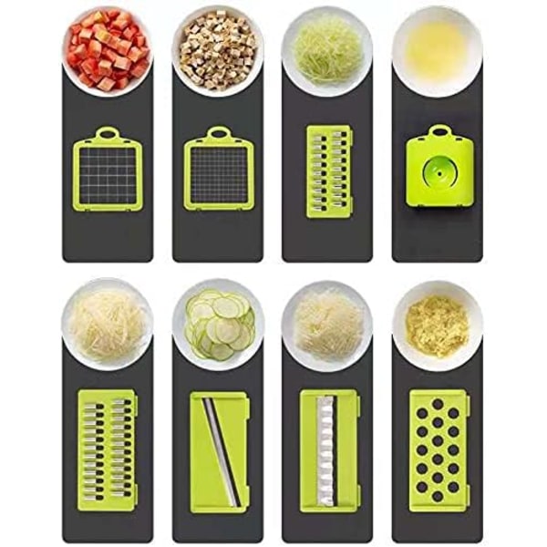 15 in 1 Multifunction Vegetable Slicer, Manual Vegetable Slicer w