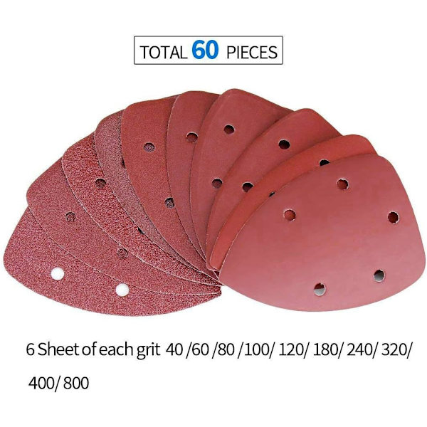 60-pack Slippapper, Slippapper 40/60/80/100/120/180/240/320