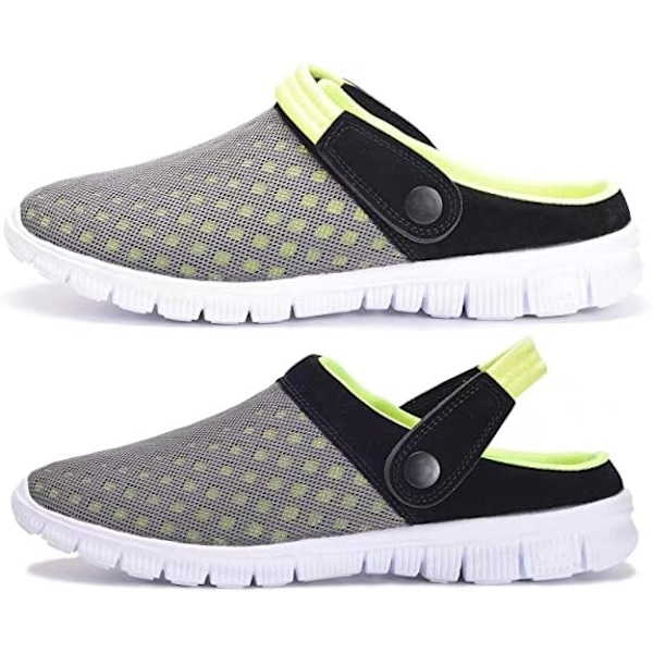 Hernesandaler for menn, pustende mesh hagesko, perforerte DXGHC
