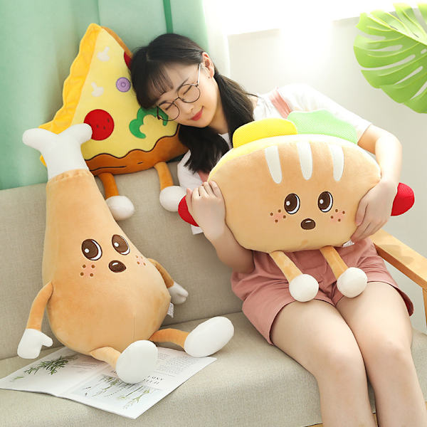 Ranskalaiset ranskalaiset perunat plusslelut Kawaii plussityyny Herkullinen ja1