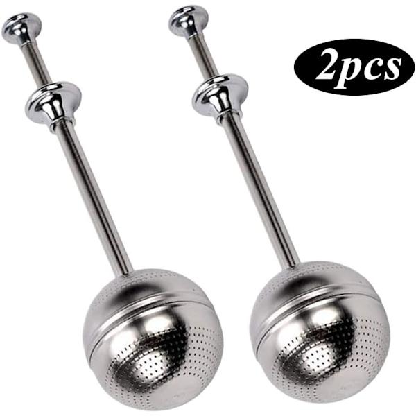 Teisil for kopp, 2 stk. Teinfuser Te-diffuser Rustfritt