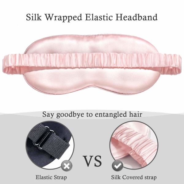 2-delad sovmask för kvinnor med justerbara elastiska band, Do