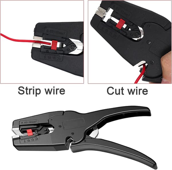 2-i-1 Multifunksjons Wire Stripper Automatisk Wire Stripper Wire