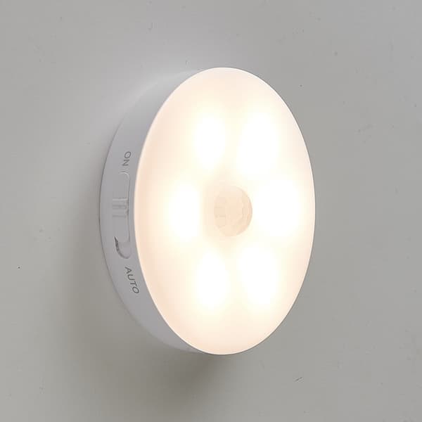 1-pack, Magnetisk Trådlös Kroppssensor LED Nattlampa, Intelligent