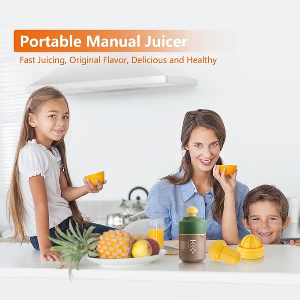Manuell Citruspress, Saftutvinnare Centrifug, Apelsin/Citron/Lime