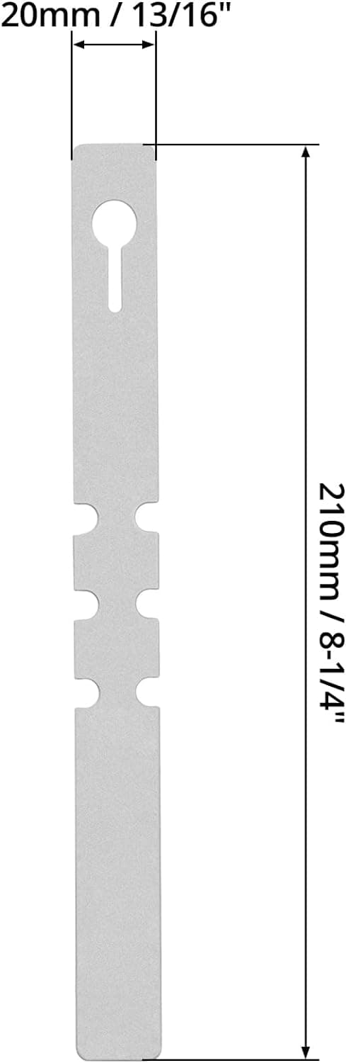 300 st Plastväxtmärken, Hängande Grönsakslapp, 2x21