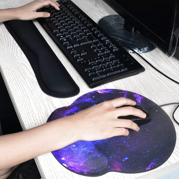 Ergonomiskt Musmatta - Spelmusmatta med Handledsstöd DXGHC