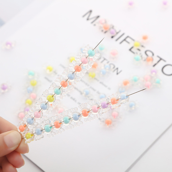 150 farvede slikperler DIY håndlavede hårtilbehør perler armbånd