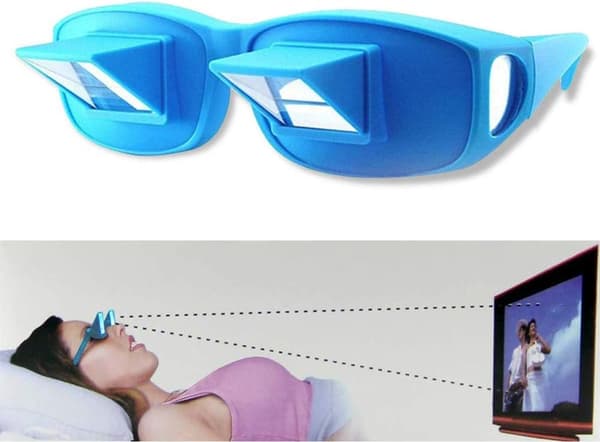 1 stk Lazy Bed Prisma Lesebriller, Briller Horisontale Briller G