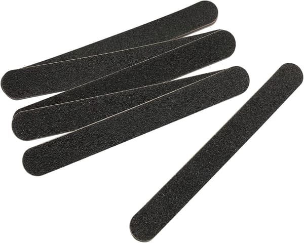 10 professionelle dobbeltsidede 100/180 matte neglefiler Diamant pla