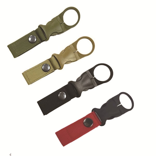 4 st vattenflaskhållarclips, utomhusflaskhållarrem, ryggsäck