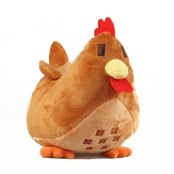 Stor Plysj Hane 20cm (Brun)
