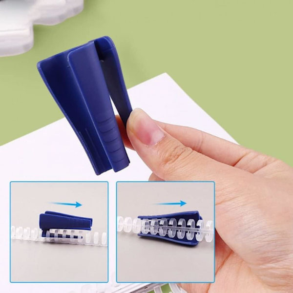 Plastik Binder Ring Løse Blade Binder Ring Åbner Lukker til DXGHC
