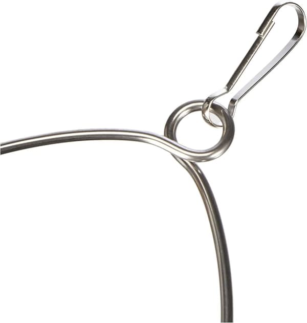 Metall- og tre-sving - Fugleleker - 15 cm