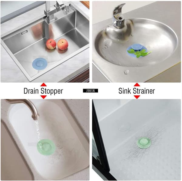 Silikon Badekarprop Badekarprop Køkkenvaskprop Diameter DXGHC