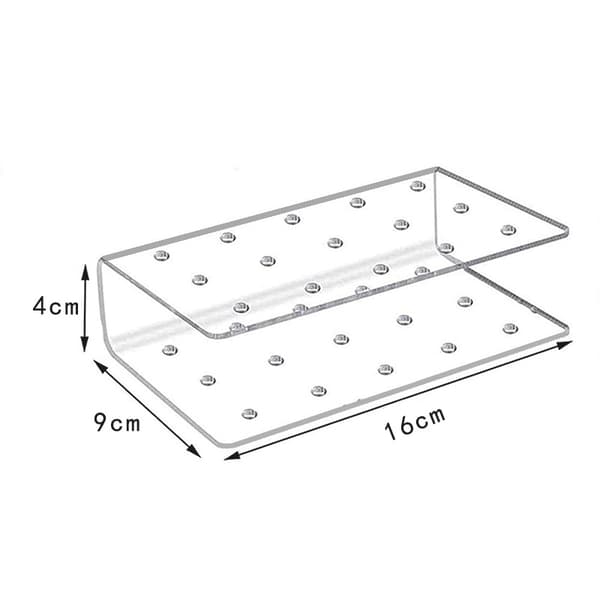 Transparent akryl lollipop display stativ med 15 huller til slik